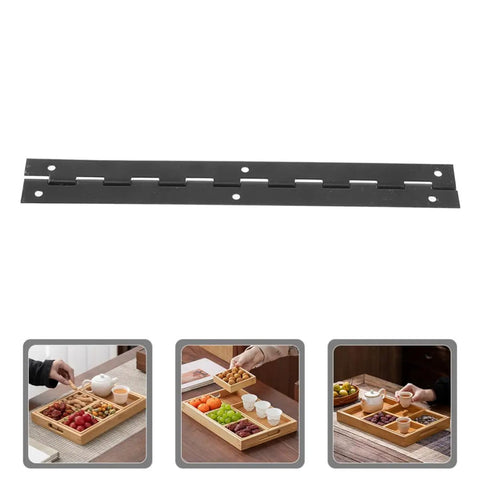 Heavy Duty Long Piano Hinge For Jewelry Boxes And Small Wooden Boxes Stainless Steel Continuous Hinge With 6 cm Hole Spacing