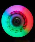 80mm Inline Skate Wheels With ABEC-9 Bearings, Sick Light Up Replacement Wheels 8 Pack For Inline Skates glowing in the dark
