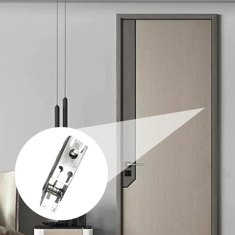 Fridge Door Hinge Set 2 Pcs Metal With Housing Replacement For Easy Refrigerator Repair and Smooth Door Alignment Install in Minutes