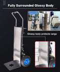 Super Heavy Duty 1200w Electric Hand Truck Stair Climber With Massive 400kg Load Capacity And Smoother Brushless Motor showing glossy body design.