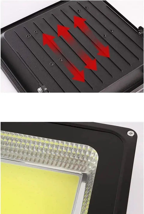 Heavy Duty LED Floodlights Hella Bright 6000K Daylight Wall Mount IP66 Fully Weatherproof heavy duty metal back with cooling fins.