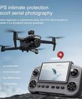 GPS Drone With 8K Camera For Adults, 60 Minute Flight Time shown with controller and HD screen interface outdoors
