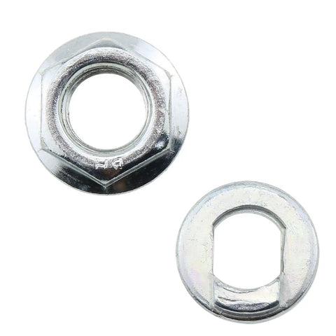 Alloy Steel Wheel Nut Kit For Electric Scooters Front And Rear Motors With Washers Easy Install Durable Replacement Parts