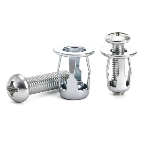 Heavy Duty Hollow Wall Anchors Kit With M4 M5 M6 M8 Petal Jack Nuts And Expansion Screws, Drywall Anchors With Screws M8x30mm 30pcs