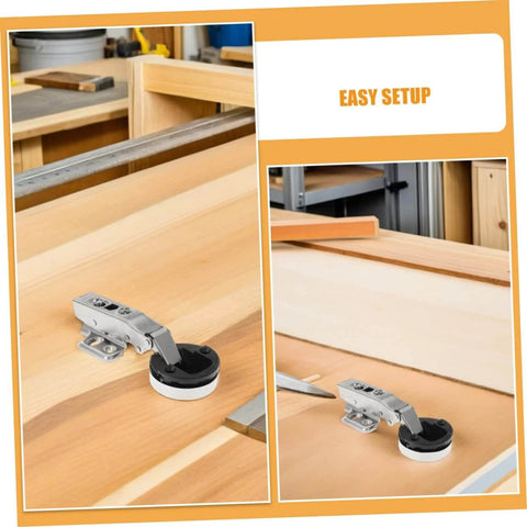 Soft Close Glass Door Hinges Set Of 3 For Inset Cabinets With Concealed Hydraulic Damping Heavy Duty Metal Build installation view
