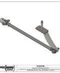 Spring Behind Panhard Bar Kit For Deluxe T Bucket And 1927 T Frames, Reduces Side To Side Chassis Sway, Natural Finish, Lightweight Yet Strong, Easily Adjustable For Your Application, A Must Have For Cross Steering Hot Rods.