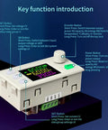 XY6509X CNC Adjustable DC Power Supply CV CC 65V 9A 585W Buck Module with digital display and control buttons.