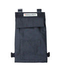 Black Accessory Bag Organizer 13 Inch By 8 Inch Grab And Go Tote With 12x8 Inch Main Pocket And Velcro Strap, front view