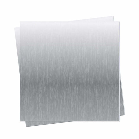2 Pack 6061 T651 Aluminum Sheet 6x6 Inch 0.02 Inch Thick Rectangle Plate For Crafting And Industrial Projects Built Tough