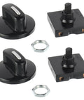Rotary Switch Four Position Three Speed Power Selector With Knob For Heaters And Equipment 13A 125V 10A 250V