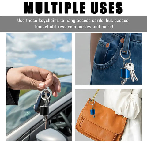 Hella Dope Two Pack Gearbox Keychain Featuring Six Speed Manual Shifter Shape with Transmission Stick Keyring on various bags and keys.