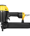 Go To Lightweight 16 Gauge Pneumatic Stapler With Magnesium Body Drives Staples From Three Quarters To Two Inches showing side view