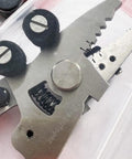 9-In-1 Fiber Stripping Tool With Rotatable And Replaceable Parts, Cleaning Cotton Included, Pro Grade Fiber Optic Pliers