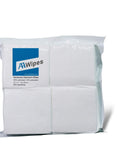 Pack of Lint Free Cleanroom Wipes 4x4 Nonwoven Polyester Cellulose Blend 600 Pcs, showing package with wipes visible