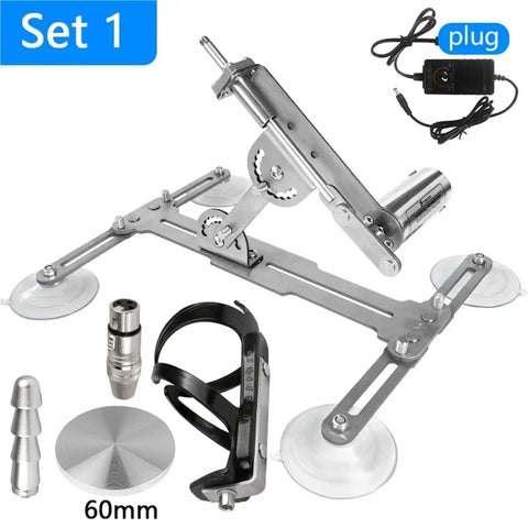 Rock Solid Telescopic Linear Actuator 110V To 240V Dual Voltage Portable Reciprocating Motor Low Noise Aluminum Frame Smooth Quiet Action For Any DIY Job Around The House