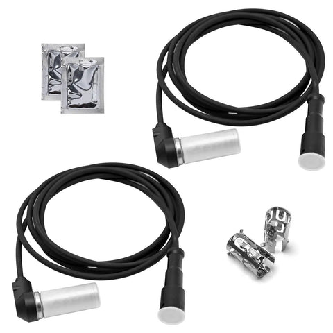 Heavy Duty 6.5 Ft Truck Wheel Speed Abs Sensor Wiring Harness Compatible With Wabco And Meritor 4410328140 4410326180 Pair with heat resistant cables.