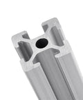 Grab These 2pcs Heavy Duty Aluminum Profile Extrusions For Your Next Build! Aluminum T-slot with internal hole visible.