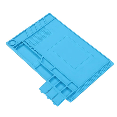 Pro Grade Silicone Electronic Repair Mat with High Temperature Resistance Antistatic Soldering Pad for Mobile Phones Computers and PCBs