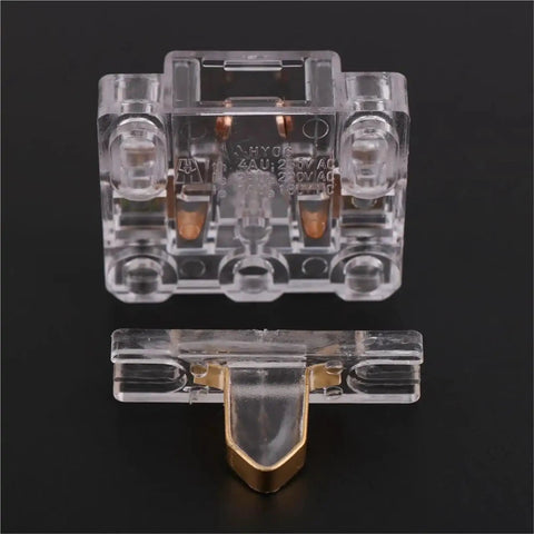 Hella Durable Rx07 Elevator Door Lock With Auxiliary Contact Switch Designed For Commercial Elevators And Passenger Lifts, clear housing