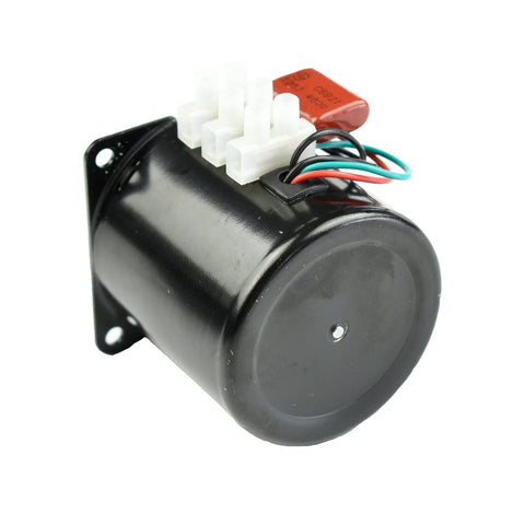 110V 5-6 RPM Gear Reduction Motor With Bracket And Power Cord High Torque Synchronous Drive for DIY Projects and Precision Machinery