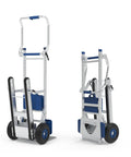 XSTO CT150PB Heavy Duty Electric Stair Climber W/ 330 Lb Load Cap, Caterpillar Track Trolley For Dolly Cart & Moving Gear, side view.