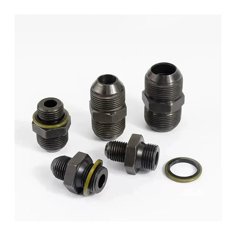 Real Heavy Duty Carbon Steel Metric Hydraulic Fittings From M10 To M20 Sized Up For High Pressure Rig Work And Auto Repair Jobs Providing Super Leak Proof Sealing So Stuff Never Falls Apart So all three sizes