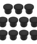 11 Pack T Shaped Silicone Plugs 11.3mm Diameter 7/16 Inch Snap In Hole Seal Round Rubber Stopper For 10.5-11mm Holes Waterproof Bulkhead