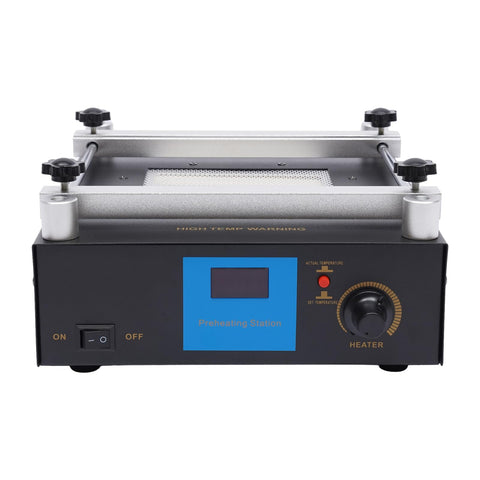 High Power Soldering Hot Plate 110V 450W With LED Digital PID Temperature Control, Large 4.72x4.72 Inch Heating Surface