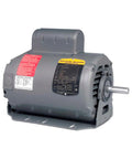 Beefy Half Horsepower 277 Volt Single Phase Motor with 56 Frame 1800 RPM ODP Open Drip Proof Metal Base for equipment