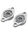Heavy Duty Zinc Alloy Rhombic Flange Ball Bearing Units With 8mm Bore Fits General Machinery Offering A Straight Shot Bolt On Install Plus Pre Assembled Design That Keeps Things Simple While Resisting Corrosion Like A Boss Stay Protected. Pair of 8mm bore zinc alloy rhombic flange ball bearings