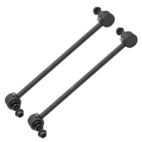 Front Suspension Kit For Ford Focus 2012 2013 With 2 Steering Knuckles Wheel Hub Bearings 2 Struts And Coil Springs And 2 Sway Bar End Links Replacement Suspension Assembly Heavy Duty Direct Fit showing sway bar end links