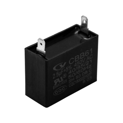 Aftermarket Pump Motor Replacement For Hoshizaki Ice Machine 4A4259-01 black rectangle with metal terminals