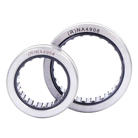 Built Tough Needle Roller Bearing Without Inner Ring RNA4928 Pre Lubricated Steel Core two needle roller bearings side view