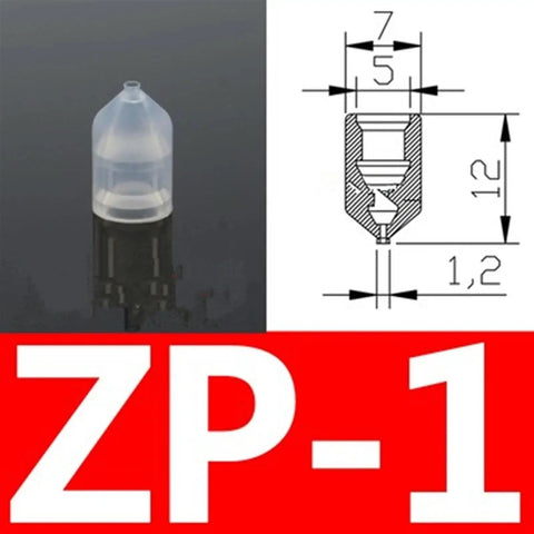 Zp-6A White Mini Industrial Pneumatic Manipulator Vacuum Sucker With Strong Silica Gel Suction Nozzle For Factory Automation And Precision Handling Parts ZP 2 4 8 Series compatible clear vacuum cup.