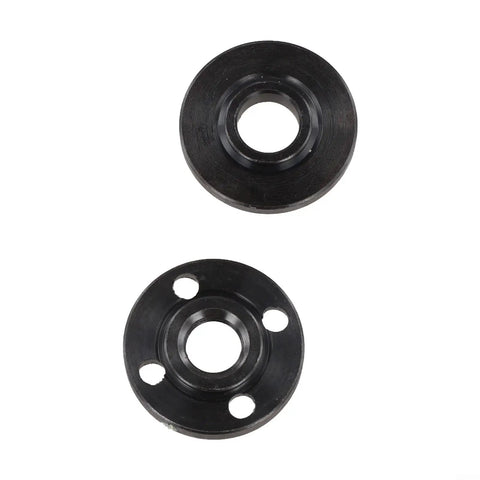 Pair Of Heavy Duty Angle Grinder Adapter Plates Featuring M10 Flange Nuts For 125 Mm And 100 Mm Power Tools Smoothly Mounts 16 Mm And 20 Mm Inner Bore Cutting Discs Dead Nuts On The 22.2 Mm Shaft Shop Staple