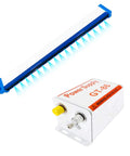 Ionizing Air Bar For Static Control With 12kV High Voltage Generator 110V 80cm Long Heavy Duty Upgraded Dense Ionization Needles For Better Static Elimination High Efficiency Anti Static Bar For Industrial Use, with GT-86 power supply