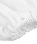 Close-up of elasticized cuff of Heavy Duty Canvas Sandblast Sleeves For Sandblasting Cabinets Abrasion Resistant Arm Guard Workwear.
