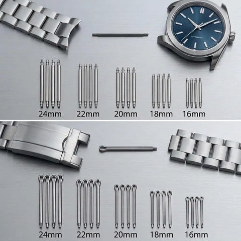 All In One Pro Grade Watch Repair Kit With Link Removal And Pin Removal Tools, Spring Bar Tool, Spare Pins, Bracelet Sizing