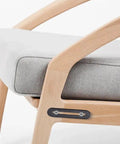 Chair with Adjustable Flat Plate Braces For Wood 10 Piece Set In Stainless Steel With Black Finish mounted on frame
