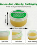 Low Melt Solder Flux Paste 60C No Clean Rosin Formula High Activity For PCB Repair And Electronics Welding 100g Pack A Pro Grade, container dimensions 45mm x 75mm with tight seal packaging.