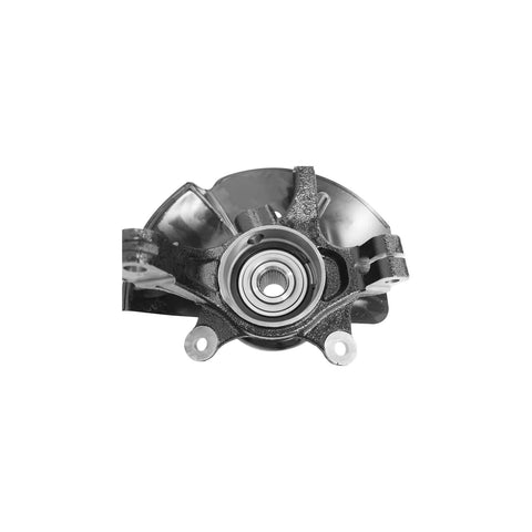 Front view of a Front Right Wheel Bearing And Hub Assembly For Kia Optima 2011 2013 Drop In Preassembled Knuckle Hub Replacement