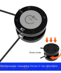 Two Dimensional Force And Torque Sensor For Precise Arm Control, Compact Load Cell With Stable Operation And Robust Construction