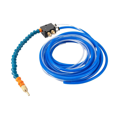 High Performance Cutting Cooling Spray Pump For CNC Lathe Machine. Robust Resin And Iron Build For Mist Coolant Lubrication System. 110V Operation With Advanced Leak Prevention Seal. Durable Aluminum Alloy Construction For Industrial Shop Use. Heavy Duty