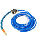 110 Volt Self Priming Coolant Spray System And Micro Mist Machine For Cnc Lathe Milling Drill Machines flexible blue coolant hose with nozzle and connectors