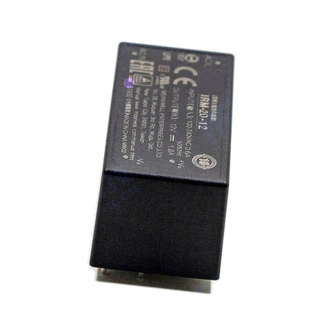 Compact Mini AC DC Power Supply Module Brings Solid 12 Volt 1.8 Amp Juice To Industrial Automation And Portable Gear, showing a black PCB.