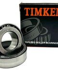 32004 X Tapered Roller Bearing 20x42x15mm, single row steel cage, PN2 tolerance, high load capacity, Timken packaging