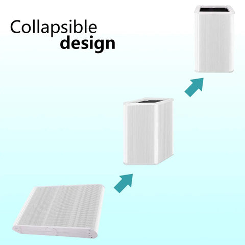 Replacement Filter For Blueair Blue Pure 121 Air Purifier With True HEPA Capability showcasing collapsible design