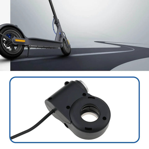 24V-72V E Bike Ignition Switch With 2 Keys And 2 Pin SM Connector For Handlebar Twist Throttle, Rugged Plastic And Metal Build, 1.5 Meter Wire, Easy No Fuss Secure Start For Your Electric Bicycle