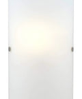 Modern Dimmable Led Bathroom Wall Sconce Vanity Light With Frosted Milk Clear Shade Nickel Finish Sleek Dope Mirror Lighting