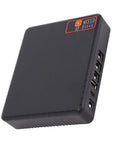 Straight Up Reliable Compact Us Plug Ups Battery Backup For Routers And Modems Delivers 12000Mah Reserve Power, black compact design.